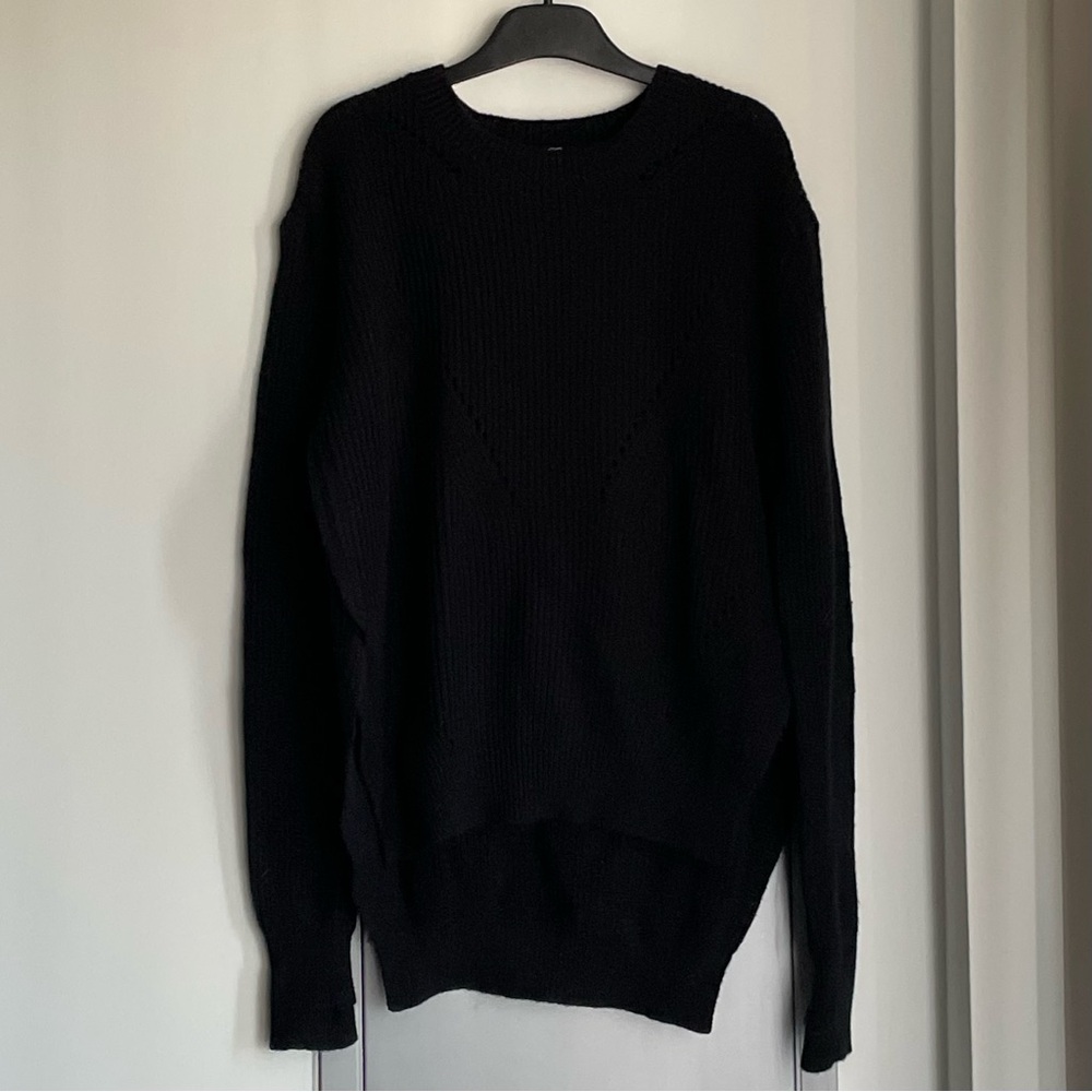 LULULEMON Seva Crewneck Merino Wool Sweater - Black - Picture 5 of 11